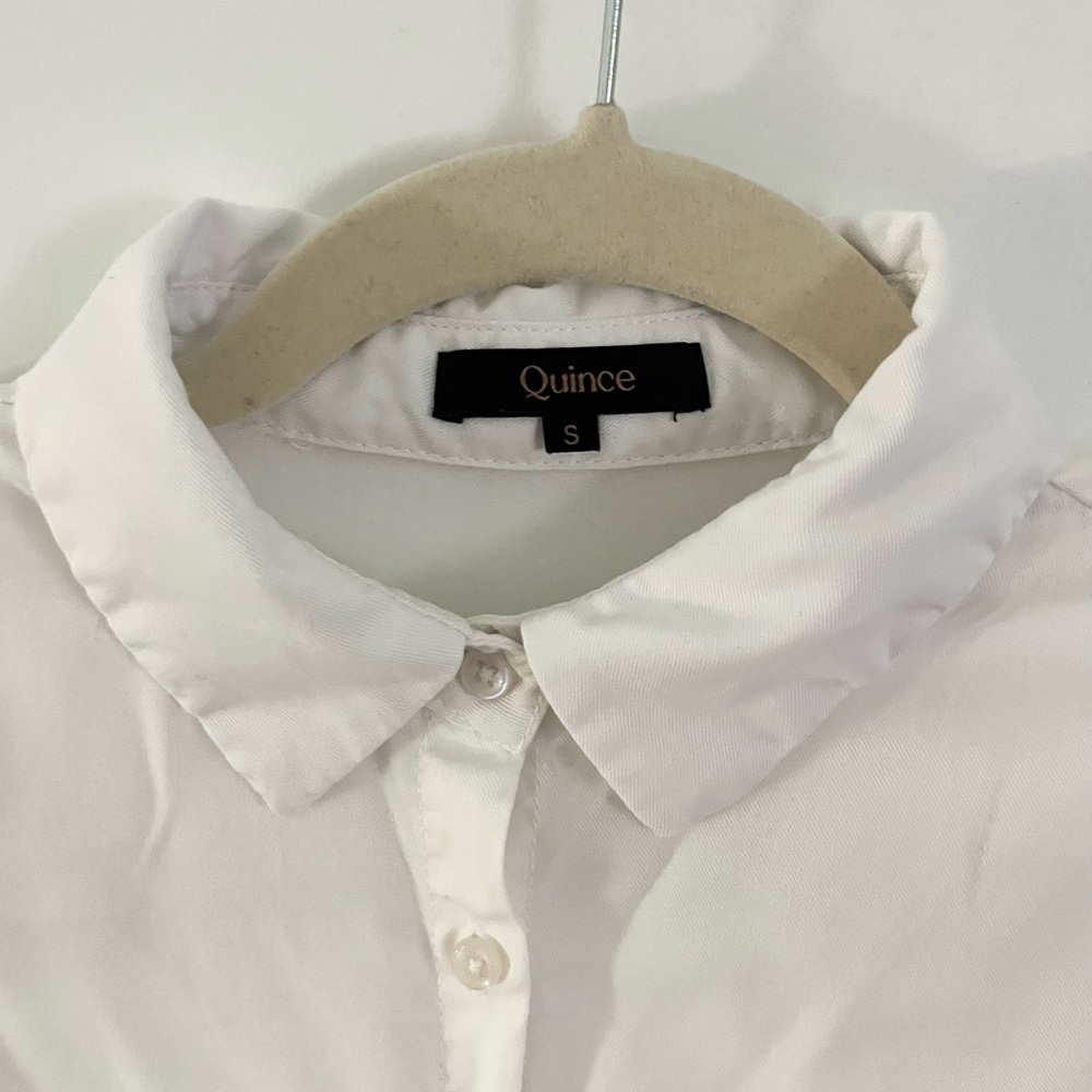Quince Tencel camp shirt blouse - Picture 3 of 5